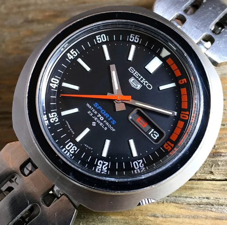 1969 JDM Seiko 6106-6410 5 Sports Sport Diver