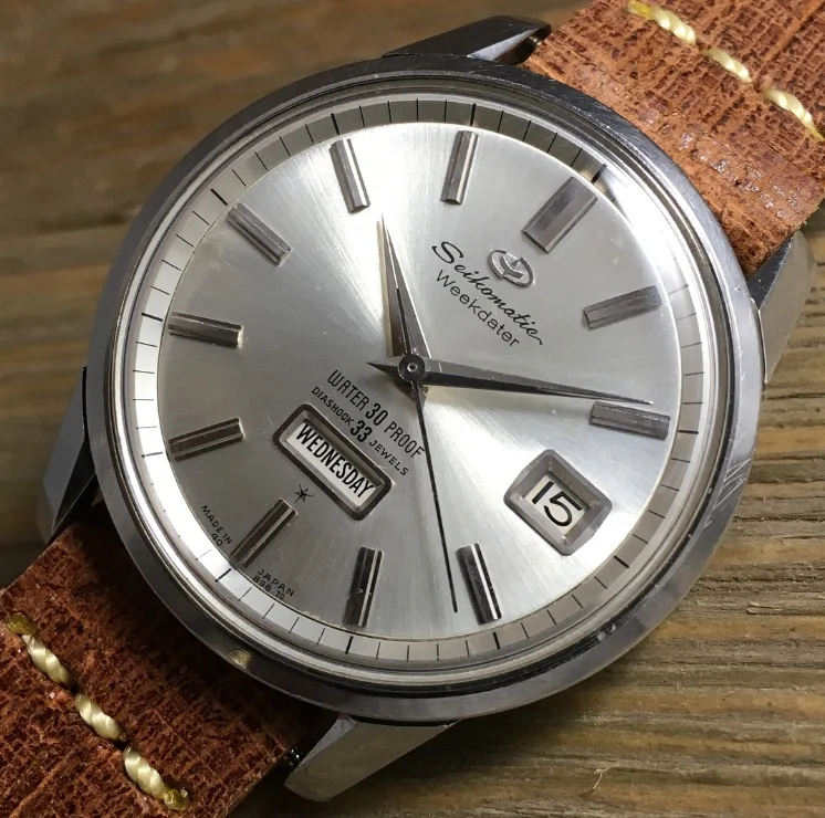 Seiko 5 automatic 21jewels Jour à 6h D6DF0DDC-20D2-4F38-9F40-FBE244F18253