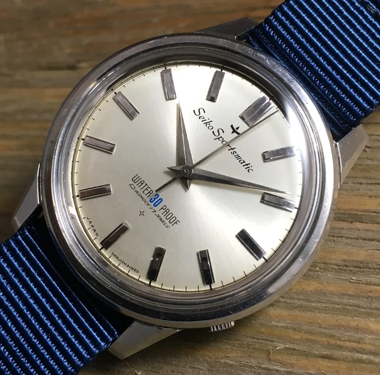 1964 Seiko J13058 “Sportsmatic” Time Only 30 Proof, ED “Star” Insignia