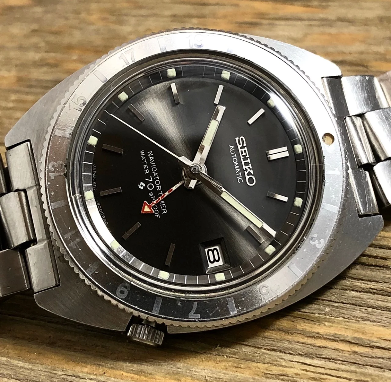1969 Seiko 6117-8000 Navigator Timer (Proof)