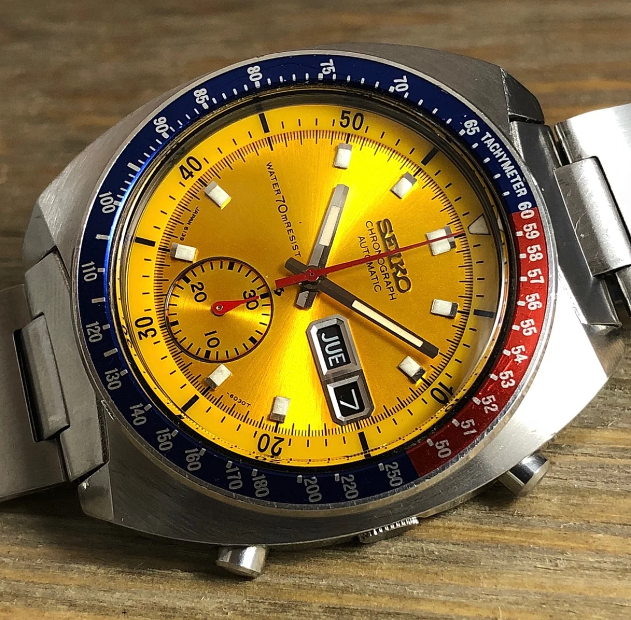1971 Seiko 6139-6002 Automatic Chronograph "True Pogue”