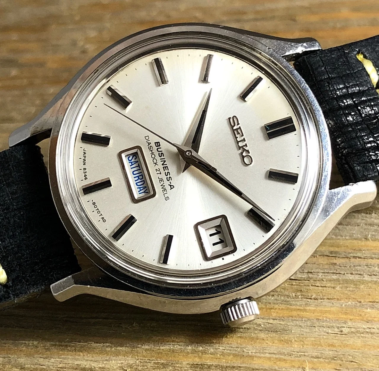 1967 Seiko 8346-8000 Business-A “Weekdater”
