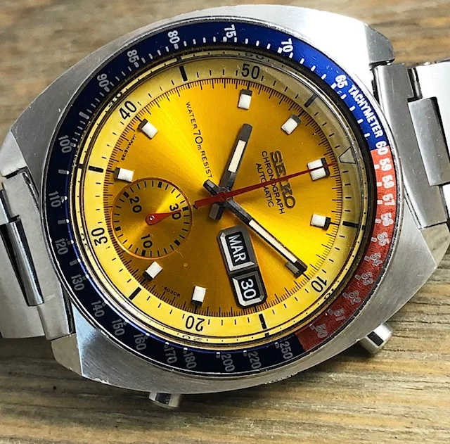 1972 Seiko 6139-6002 Automatic Chronograph "True Pogue”