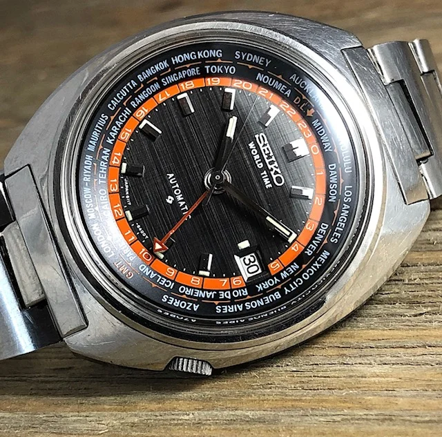 1970 Seiko 6117-6400 "World Time"
