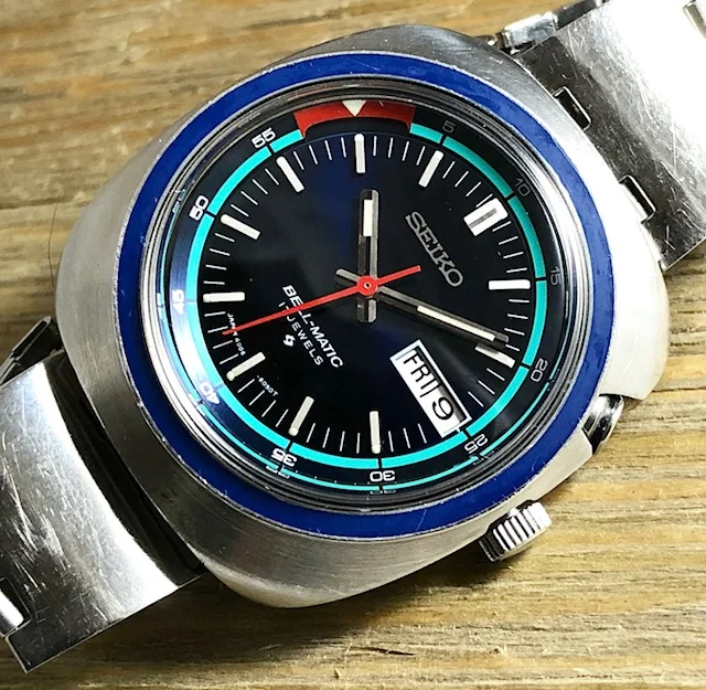 1972 Seiko 4006-6027 Bell-Matic 17j