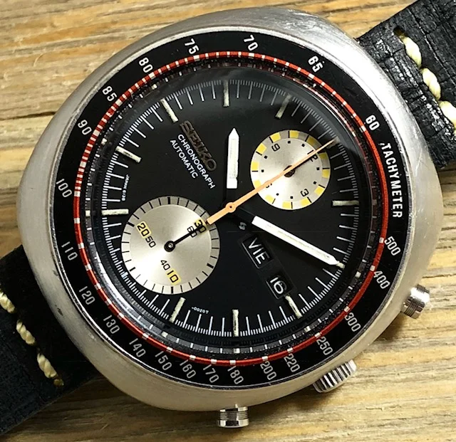 1976 Seiko 6138-0017 Automatic Chronograph  UFO / "Yachtman"