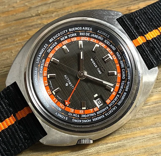 1971 Seiko 6117-6400 "World Time"