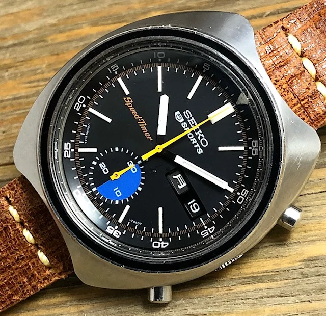 1971 Seiko 6139-7020 5 Sports Speed Timer