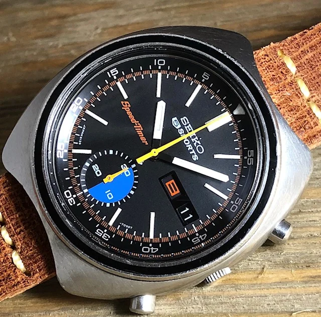 1971 Seiko 6139-7020 5 Sports Speed Timer