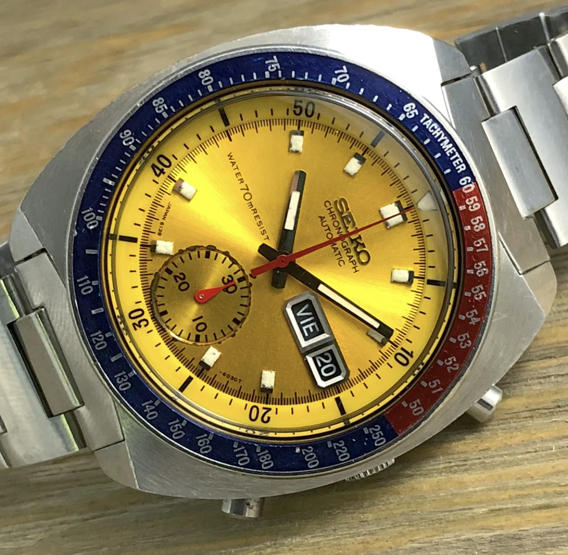 1971 Seiko 6139-6002 Automatic Chronograph "True Pogue”