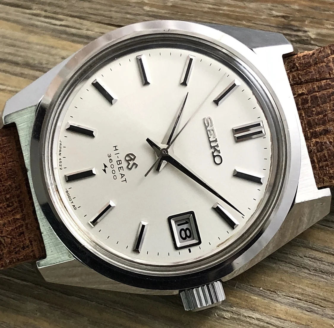 1968 Grand Seiko 4522-8000 Hi-Beat 36000 (Manual Wind)