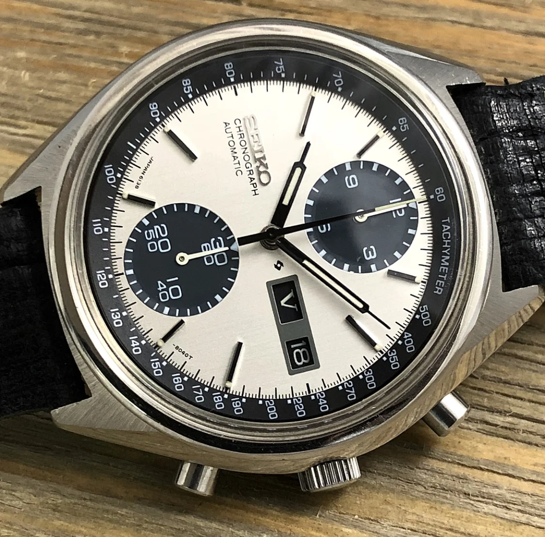 1973 Seiko 6138-8020 Automatic Chronograph "Panda"