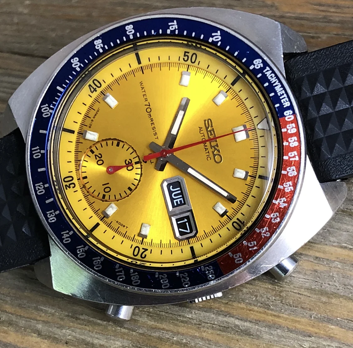 1972 Seiko 6139-6005 Automatic Chronograph "True Pogue” (Resist)