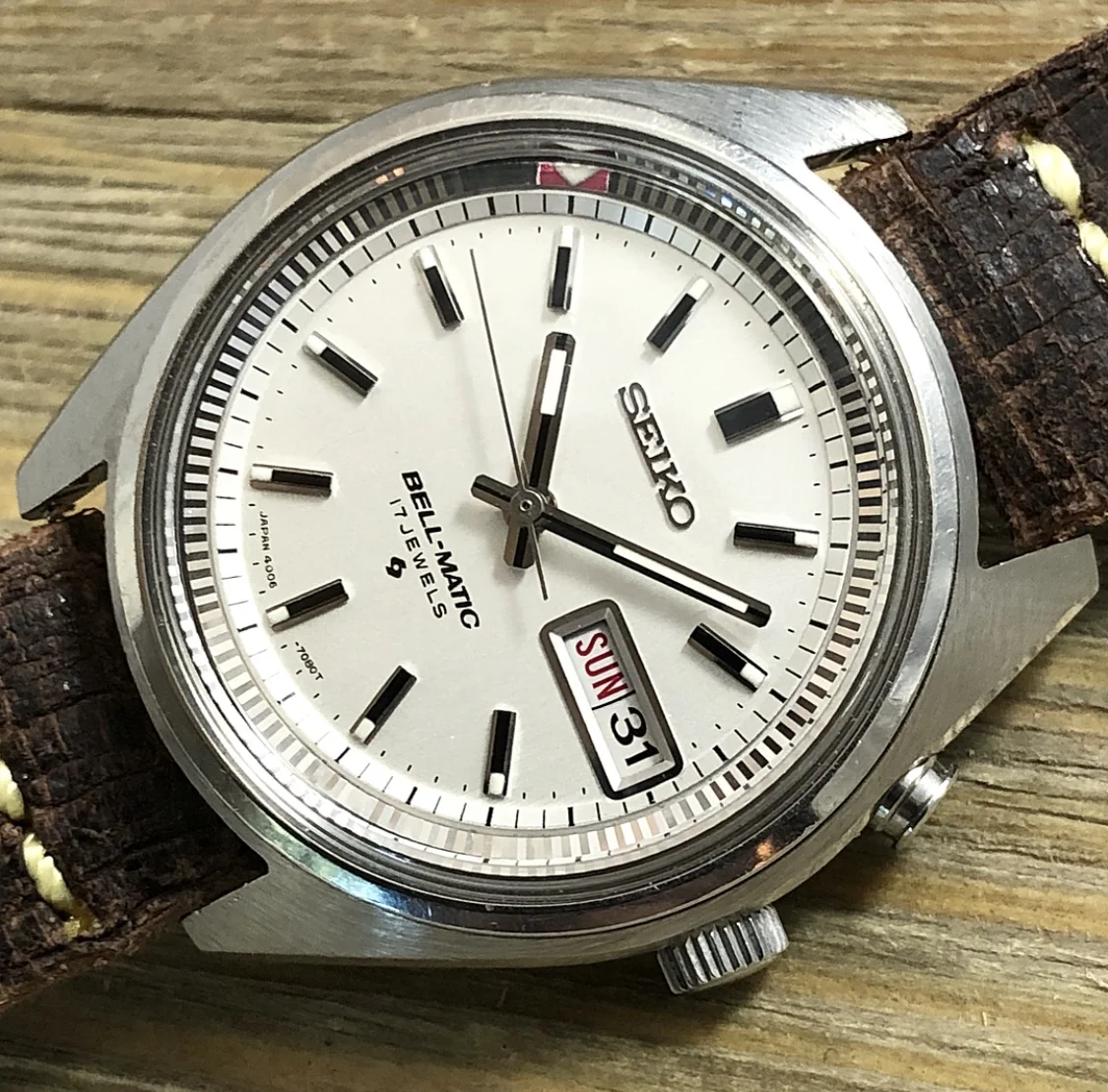 1970 Seiko 4006-7028 "Bell-Matic" 17j