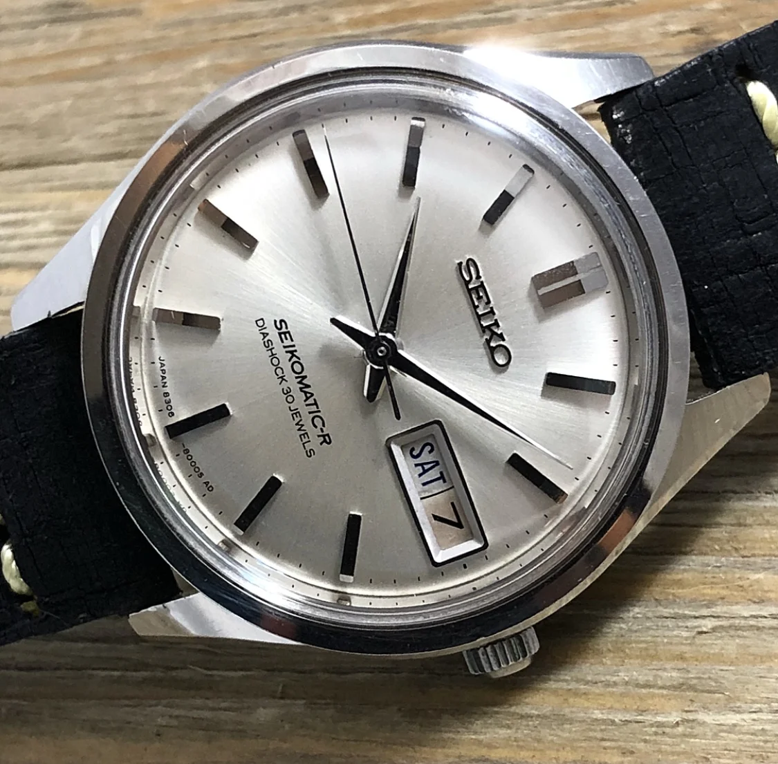 1966 Seiko 8306-8001 Seikomatic-R 30 Jewels