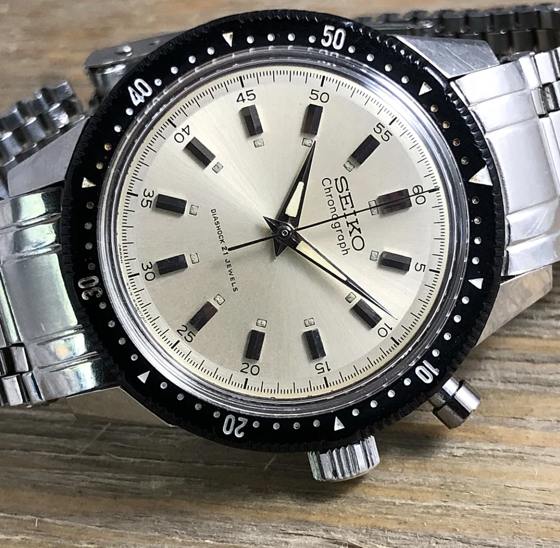 1964 Seiko 45899 Mono Pusher Chronograph “Tokyo Games” (Hand Wind)
