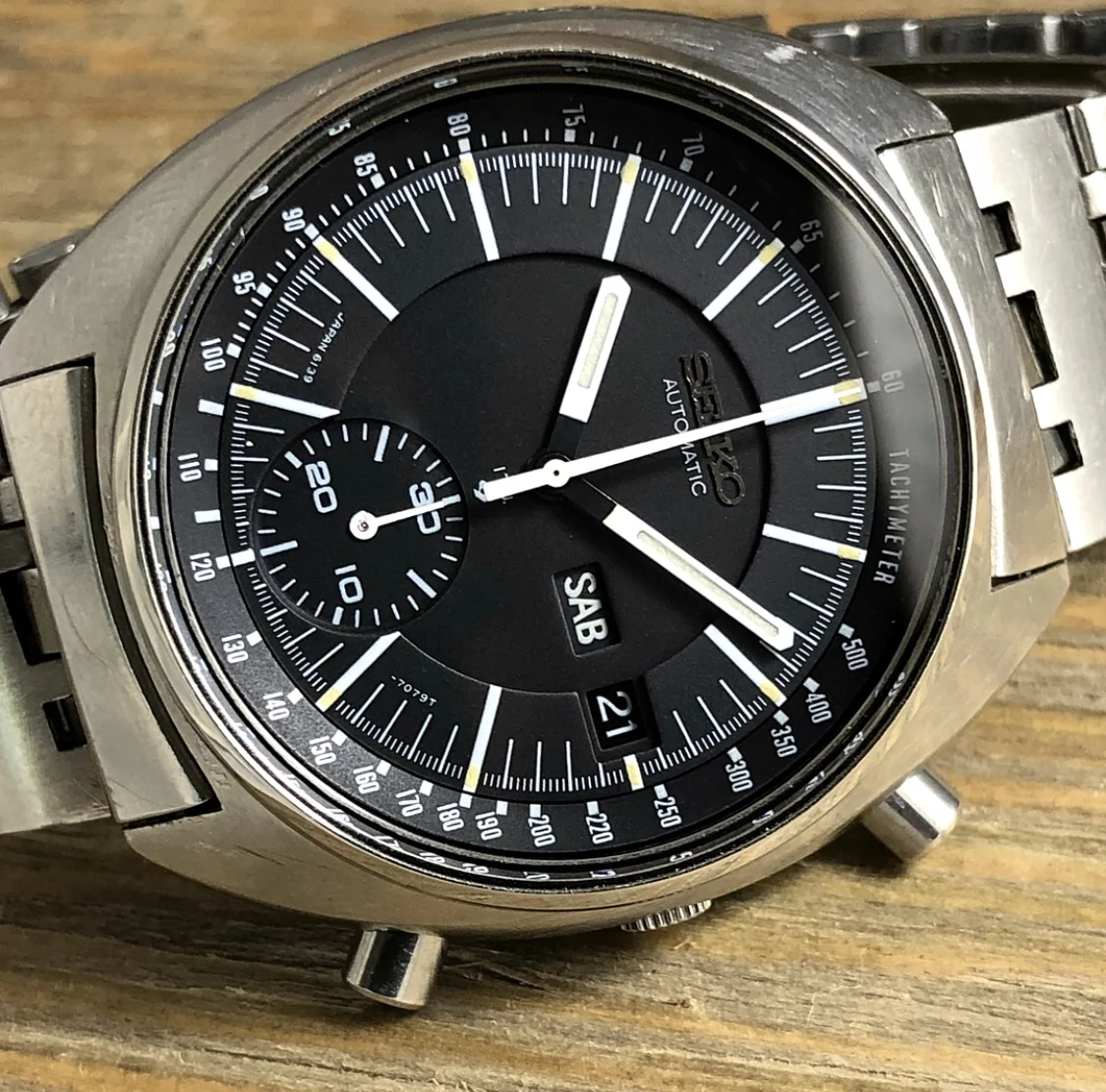 1972 Seiko 6139-7039 Automatic Chronograph “Speedy”