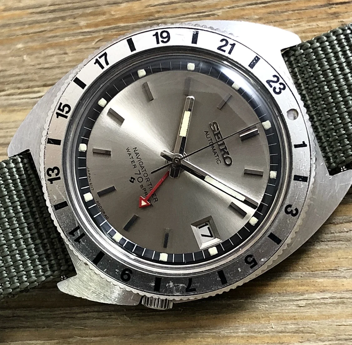 1969 Seiko 6117-8000 Navigator Timer (Proof) 