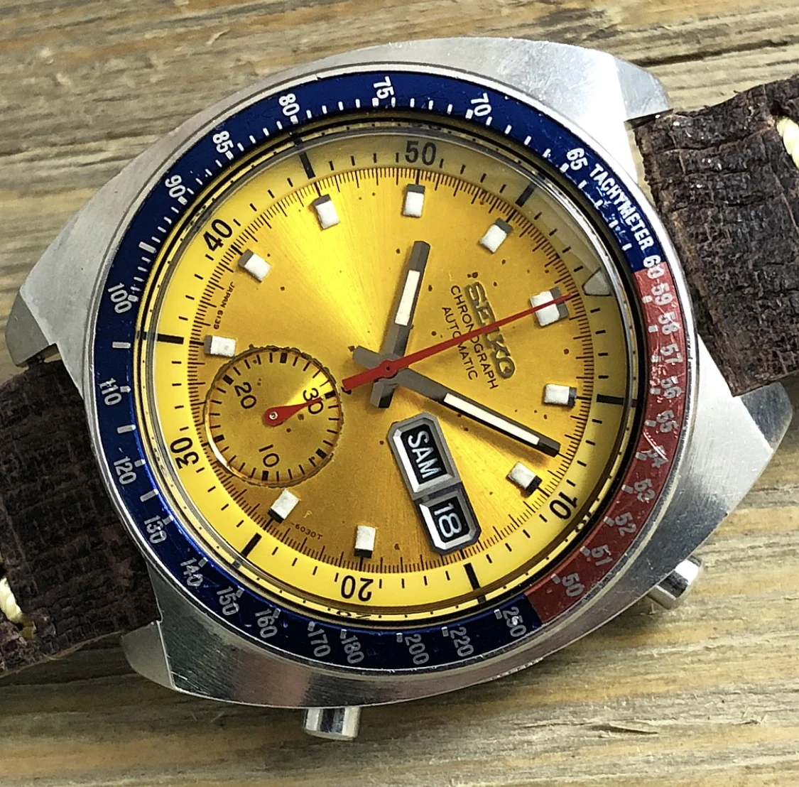 1973 Seiko 6139-6002 Automatic Chronograph “Pogue”