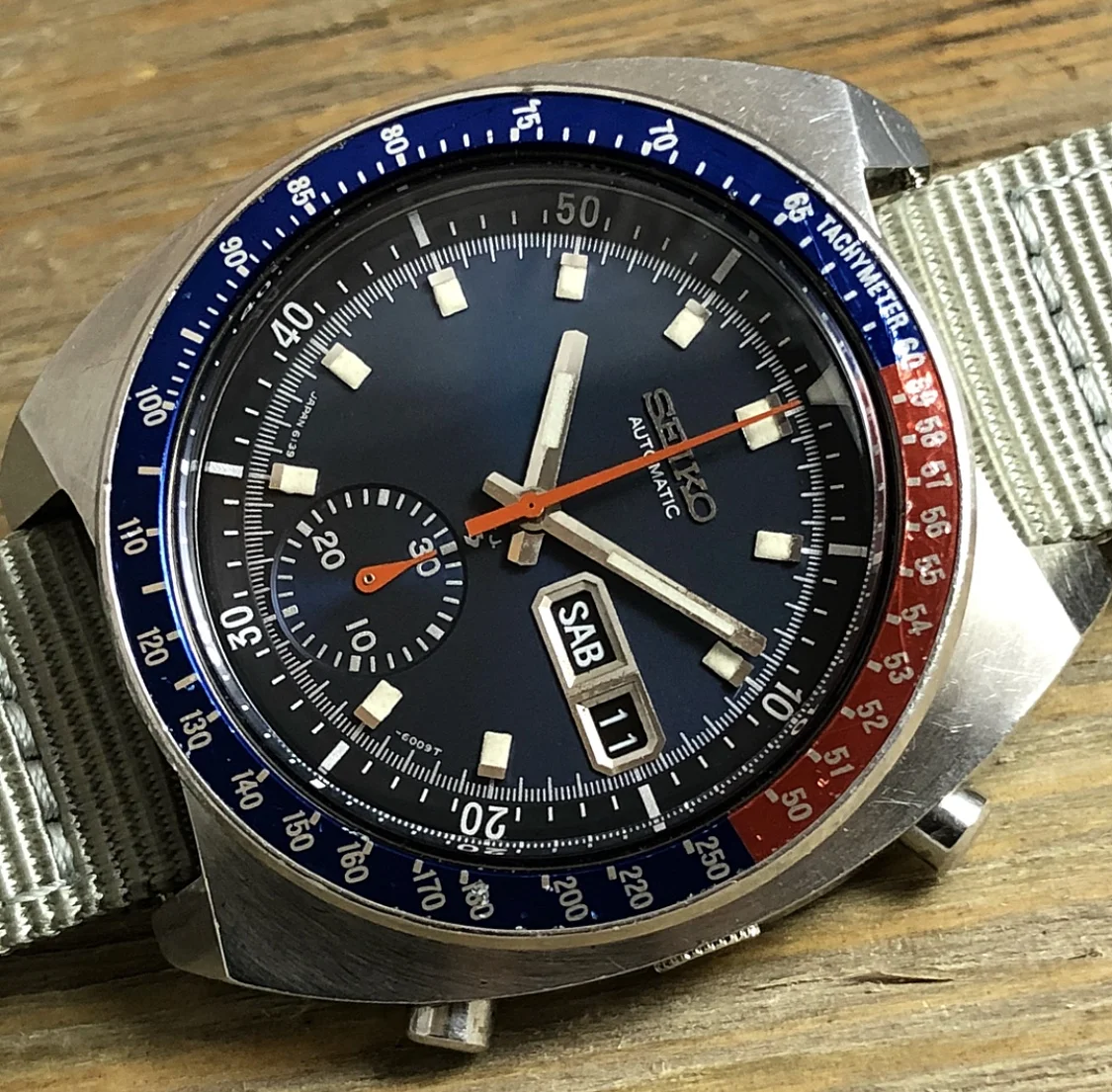 1973 Seiko 6139-6005 Automatic Chronograph 