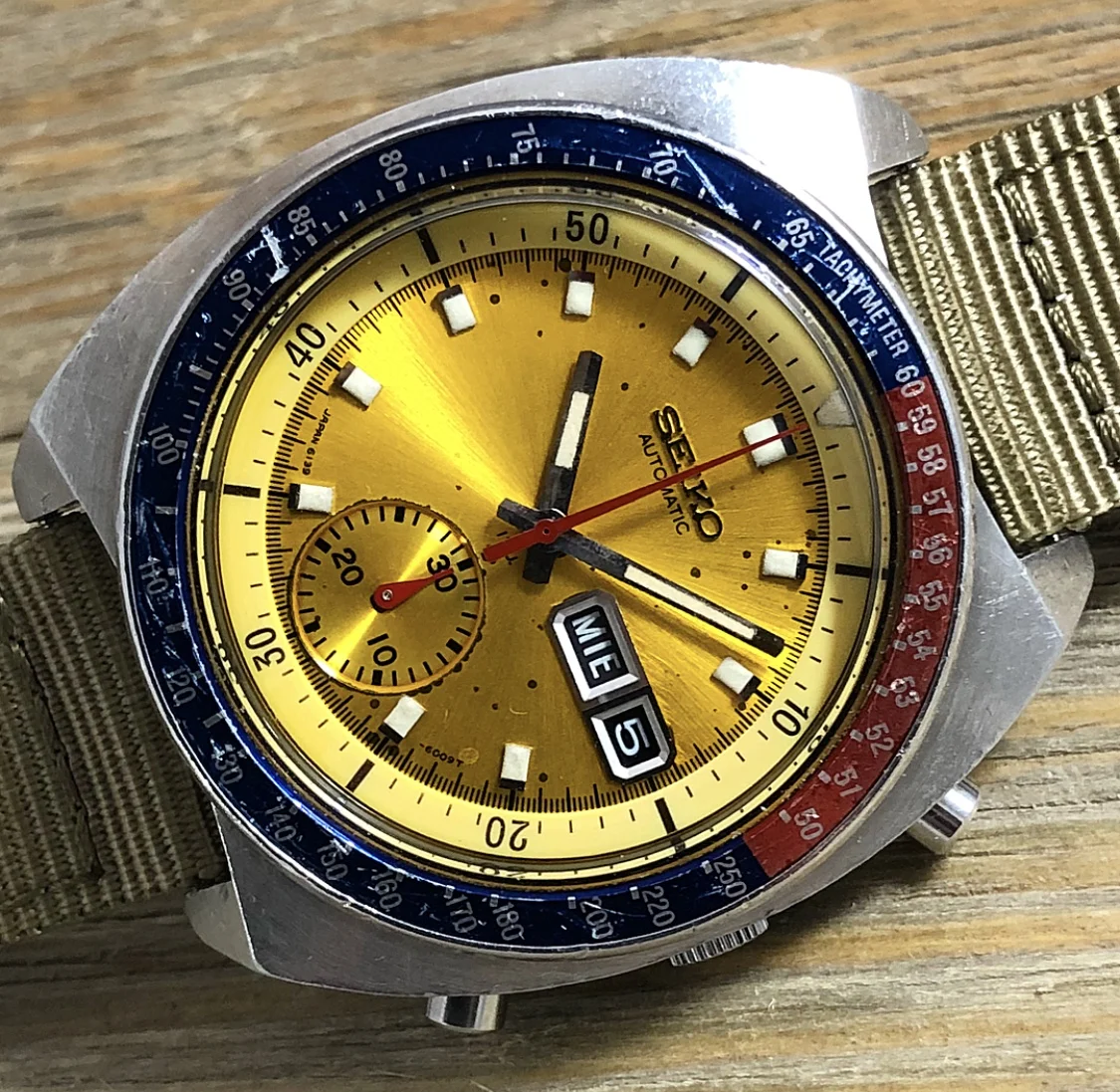 1972 Seiko 6139-6005 Automatic Chronograph “Pogue”