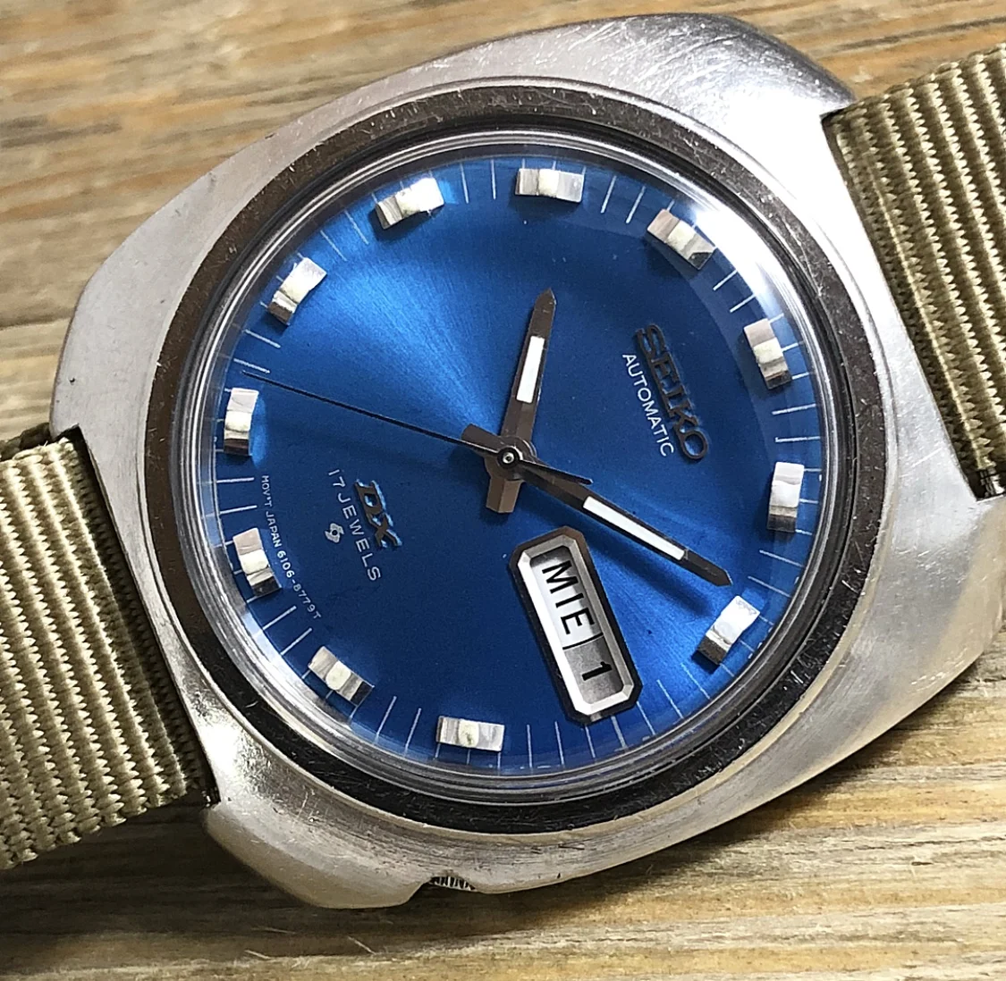 1971 Seiko 6106-8439 DX Automatic Day/Date