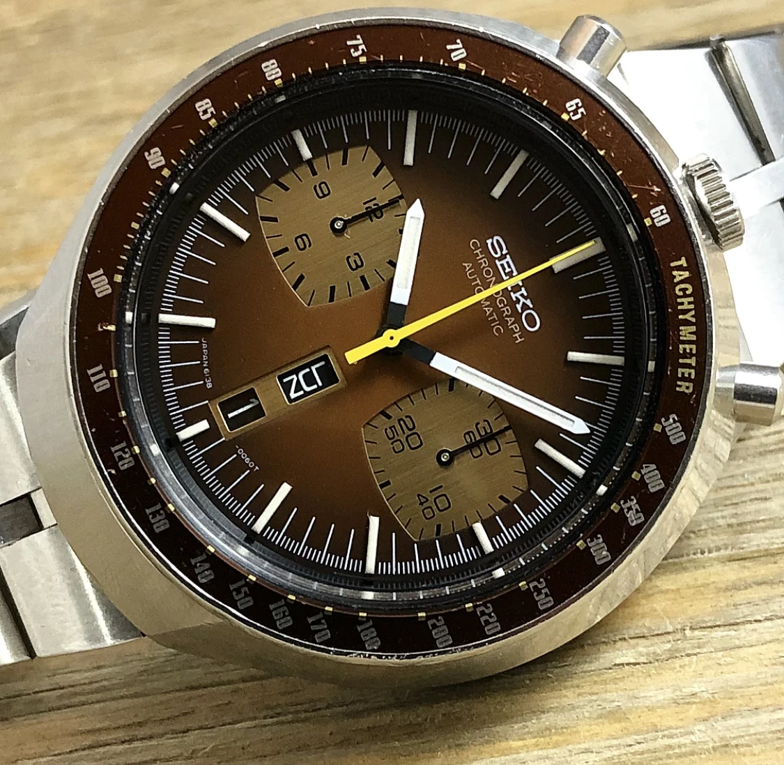 1975 Seiko 6138-0049 Automatic Chronograph "Bullhead"