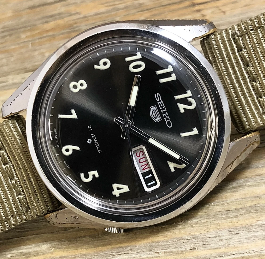 1968 Seiko 6119-8100 “5” MAC-V SOG MIL Issue (Vietnam)