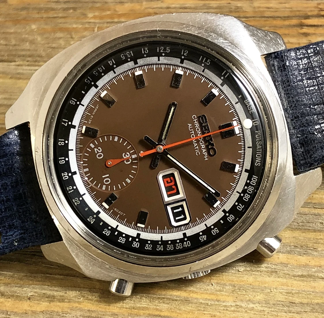1969 Seiko 6139-6020 Automatic Chronograph "Pulsations"