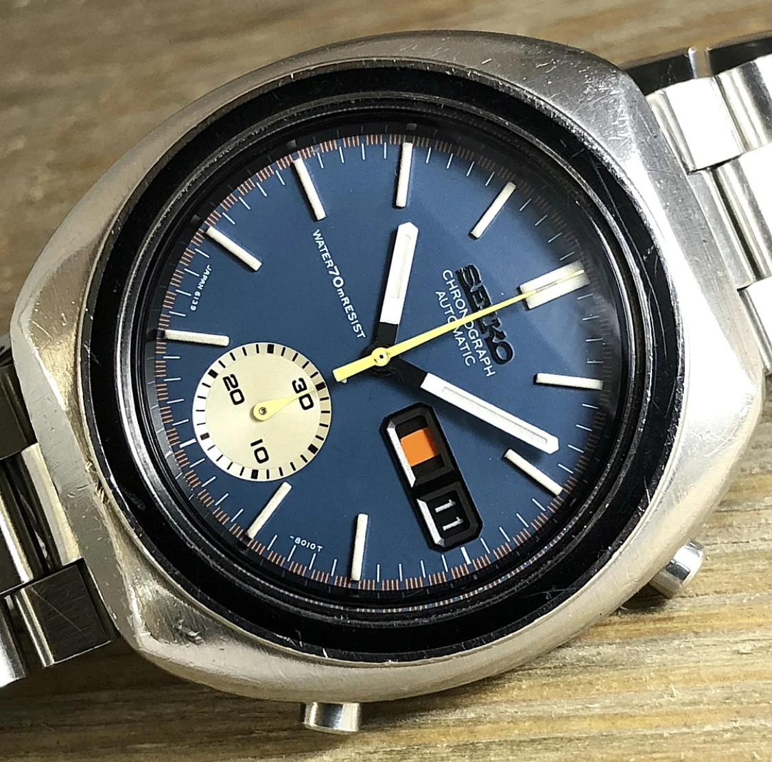1971 Seiko 6139-8001 Automatic Chronograph