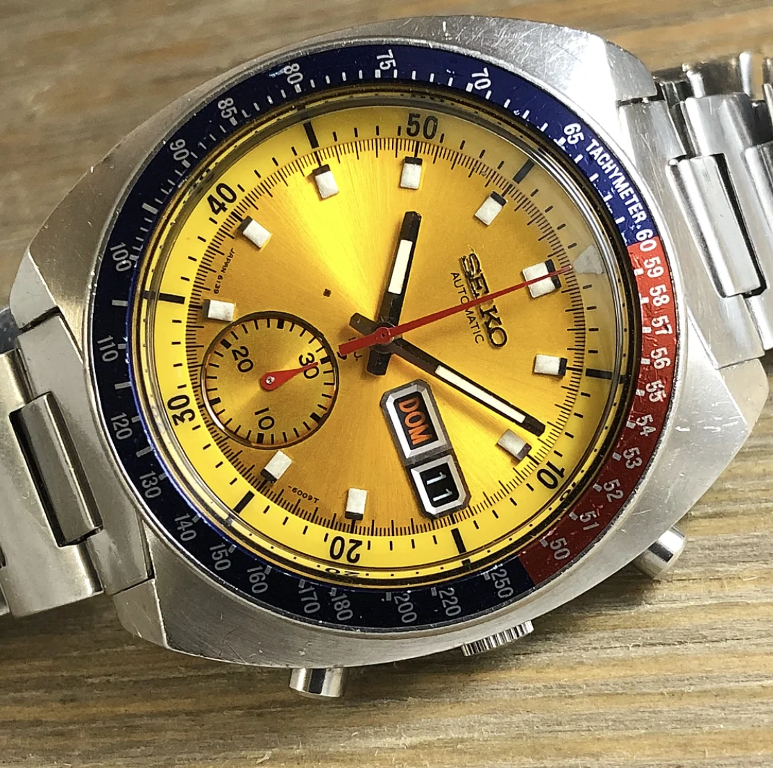 1973 Seiko 6139-6002 Automatic Chronograph “Pogue”