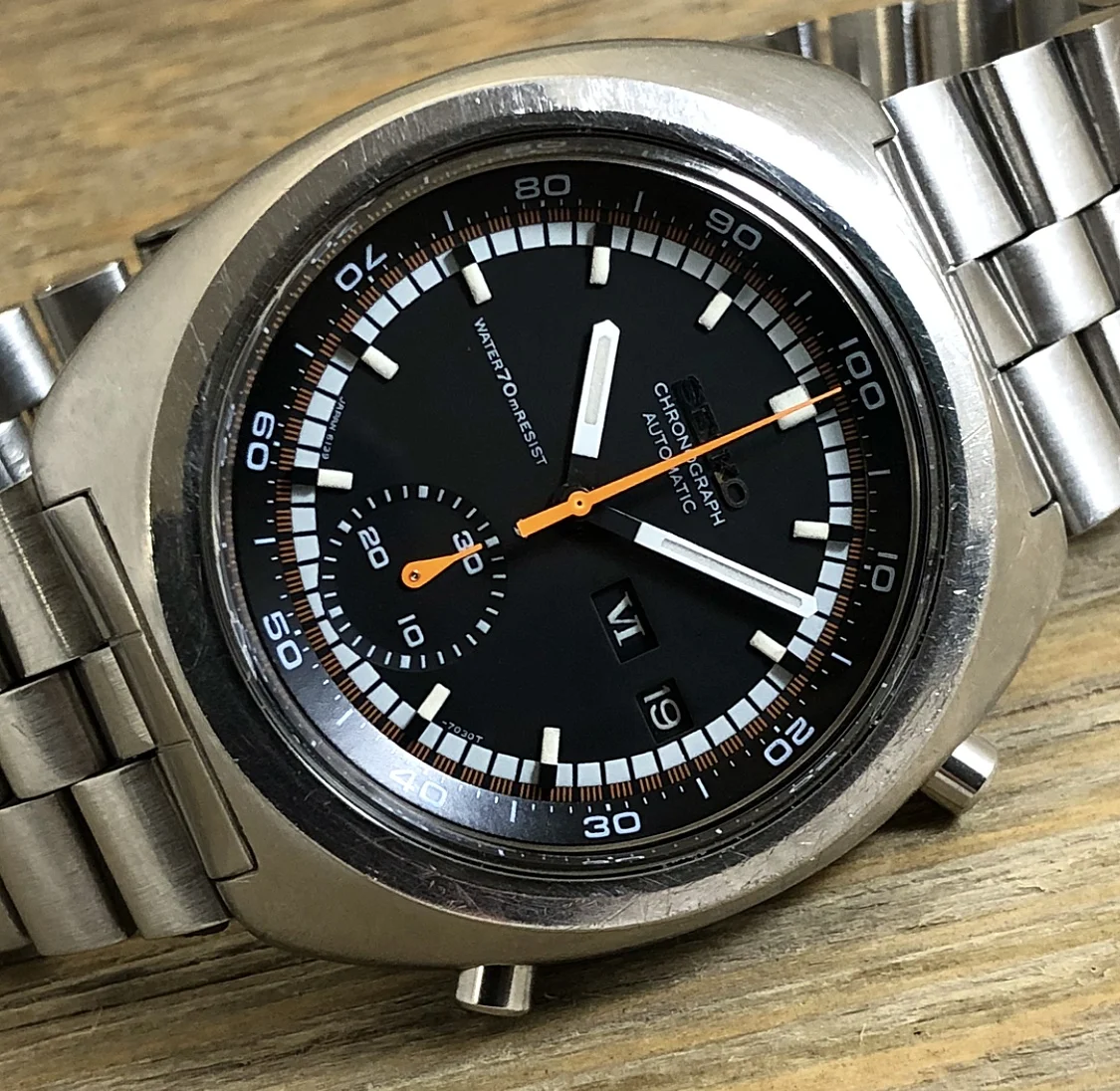 1971 Seiko 6139-7002 Automatic Chronograph (Resist)