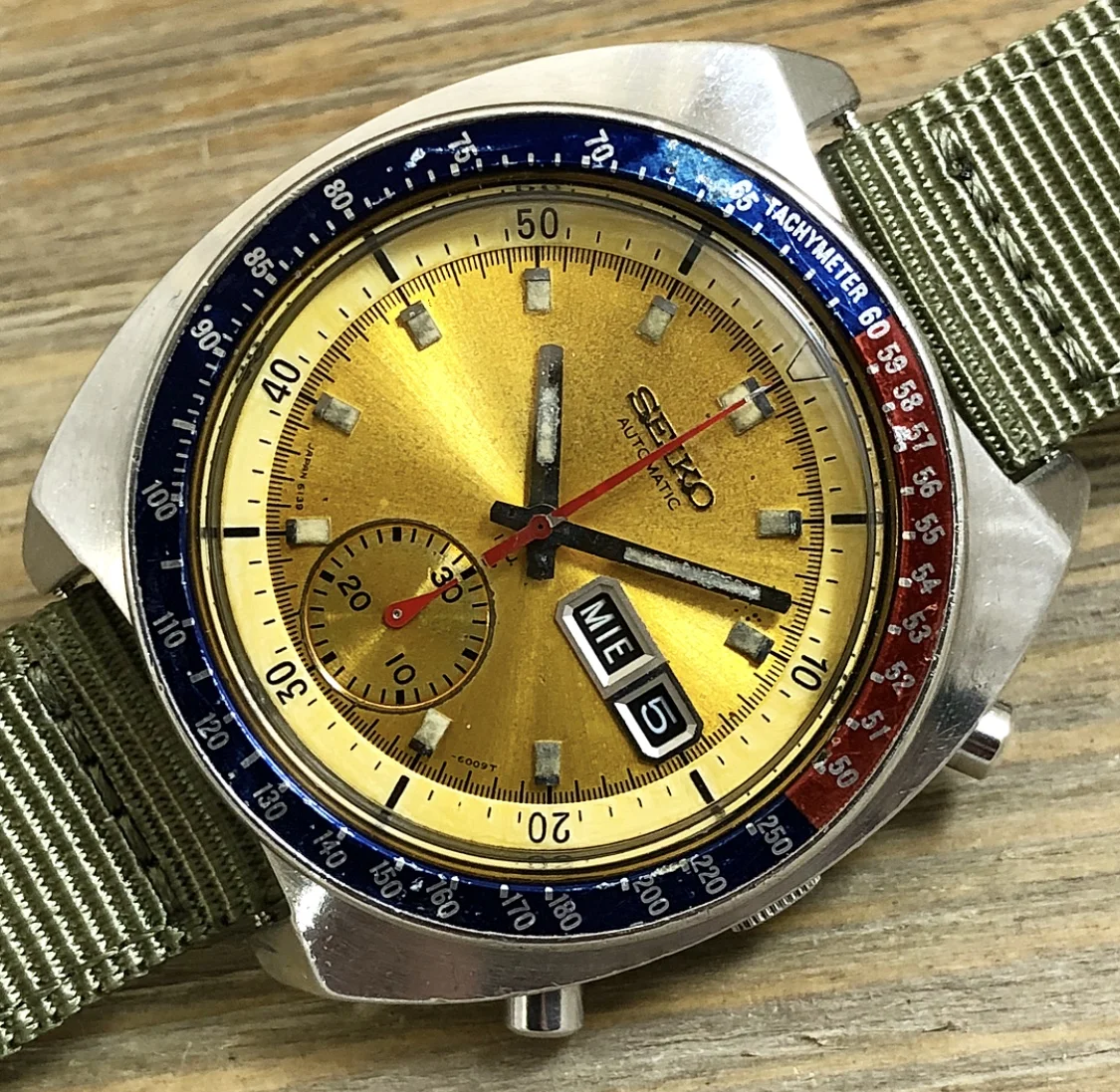1973 Seiko 6139-6005 Automatic Chronograph “Pogue”