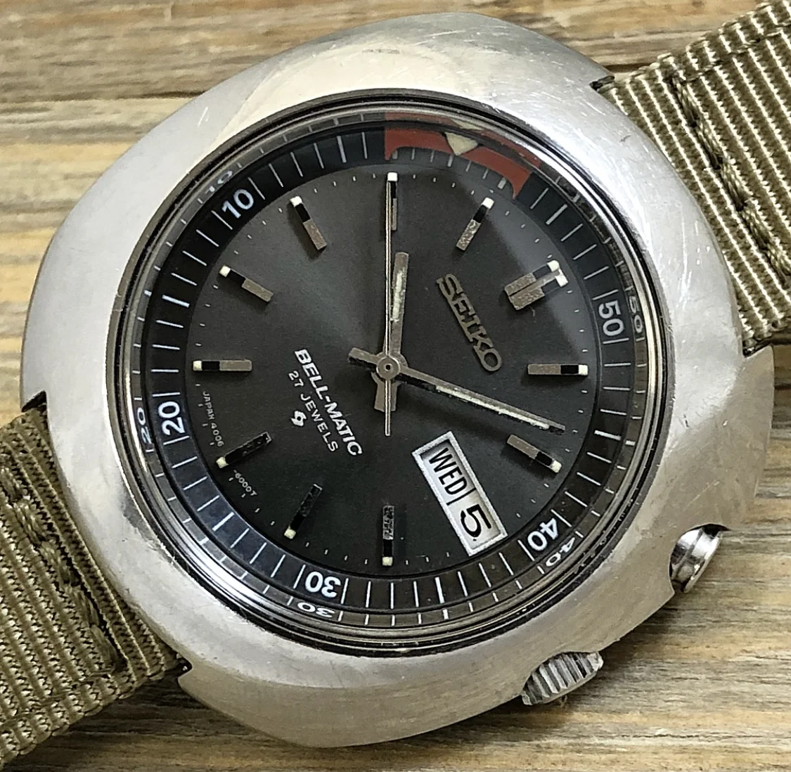 1969 JDM Seiko 4006-6000 Bell-Matic 27j “UFO”