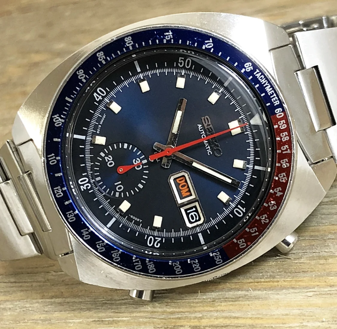 1972 Seiko 6139-6005 Automatic Chronograph