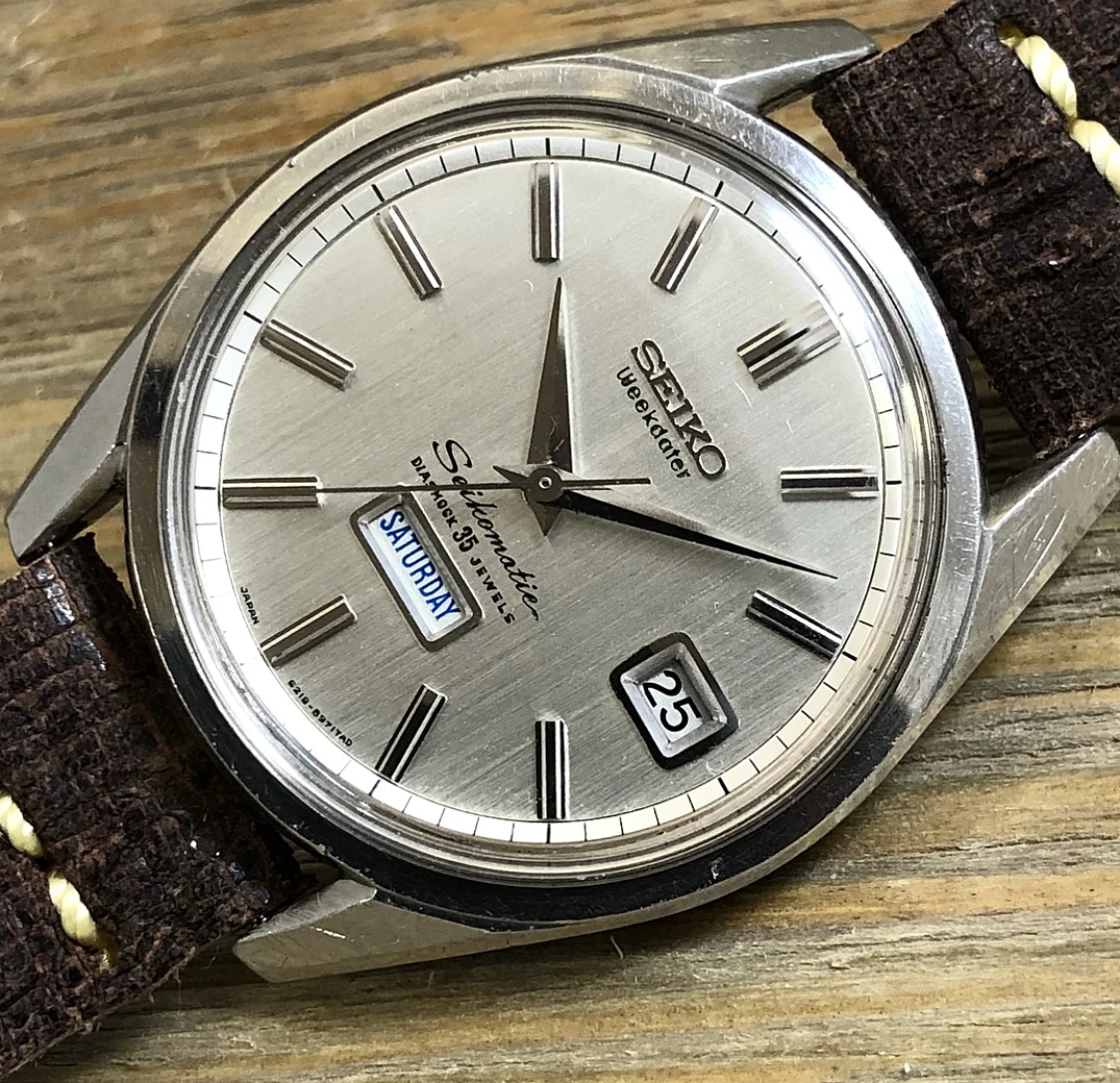 1965 Seiko 6218-8971 "Seikomatic" Weekdater 35j Automatic