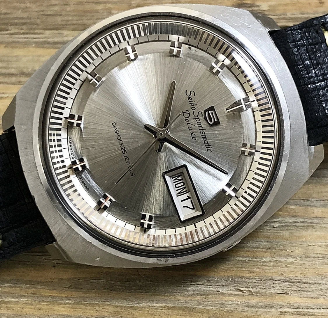 1966 Seiko 7619-7020 5 Sportsmatic Deluxe 25j Automatic