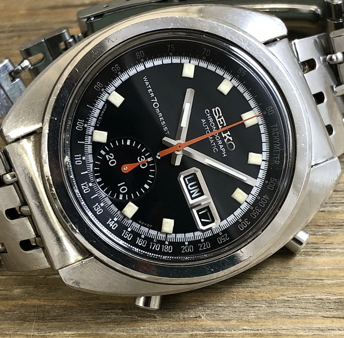 1971 Seiko 6139-6012 Automatic Chronograph (Resist)