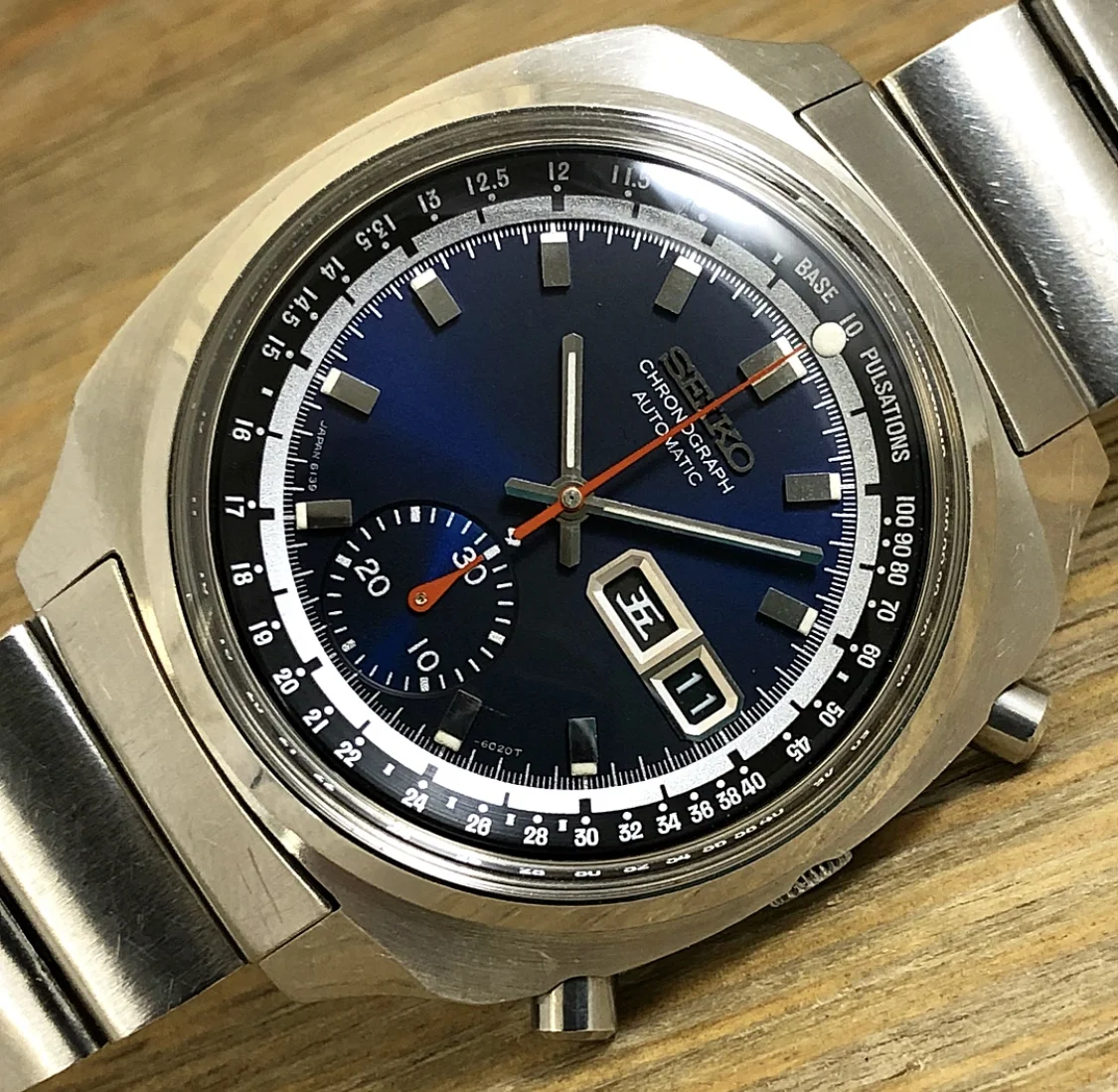 1969 Seiko 6139-6020 Automatic Chronograph "Pulsations"