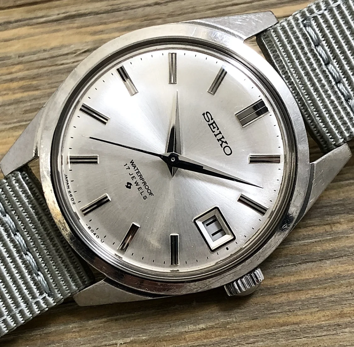 1970 Seiko 6602-8050 Manual Wind Date