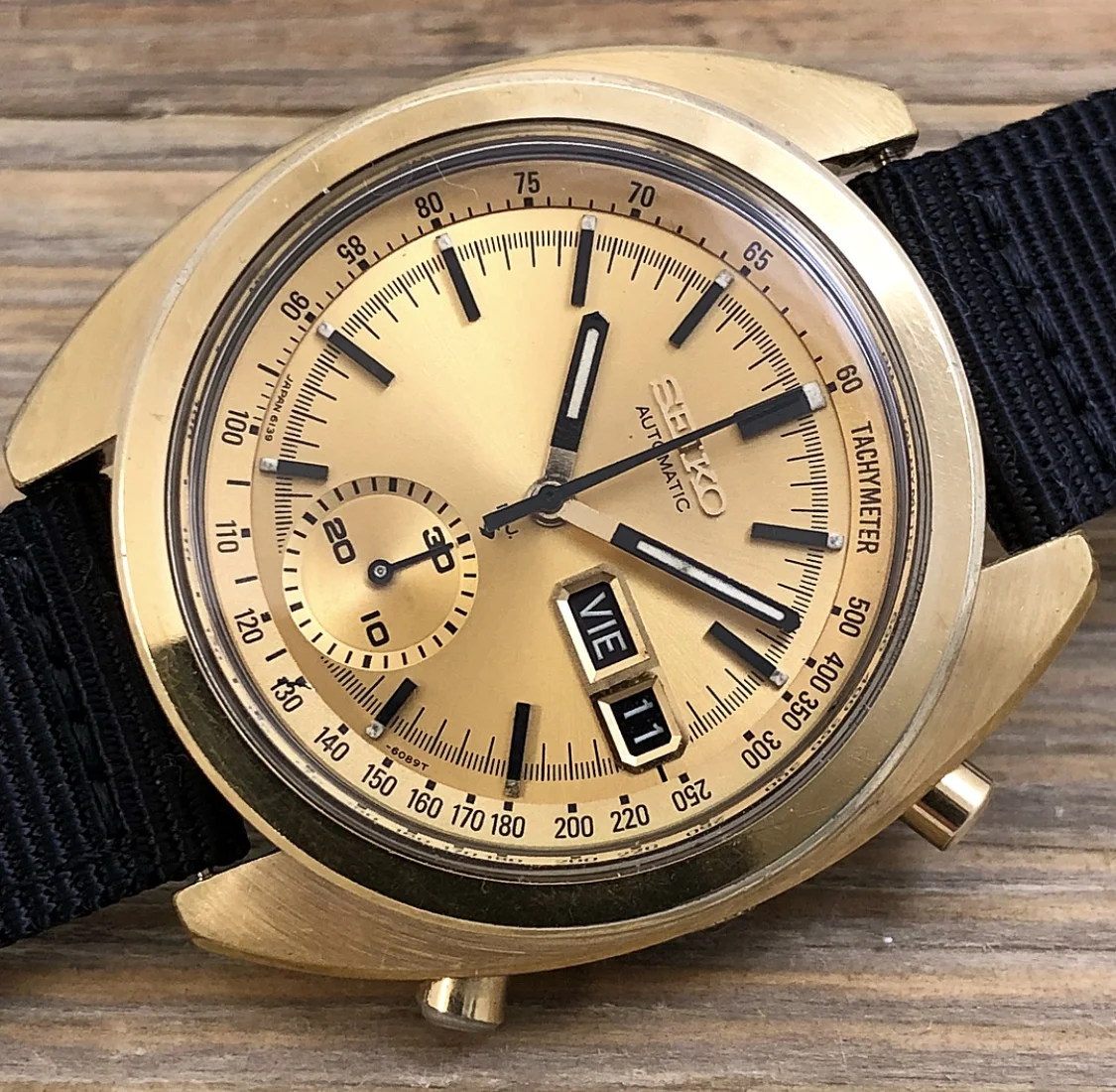 1972 Seiko 6139-6015 Automatic Chronograph