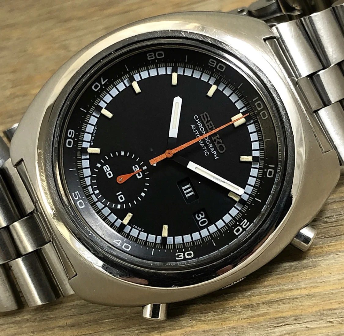 1976 Seiko 6139-7002 Automatic Chronograph