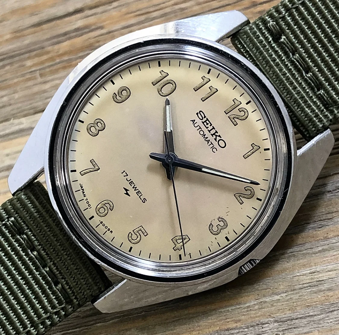 1970 Seiko 7001-8009 Automatic (Arabic)