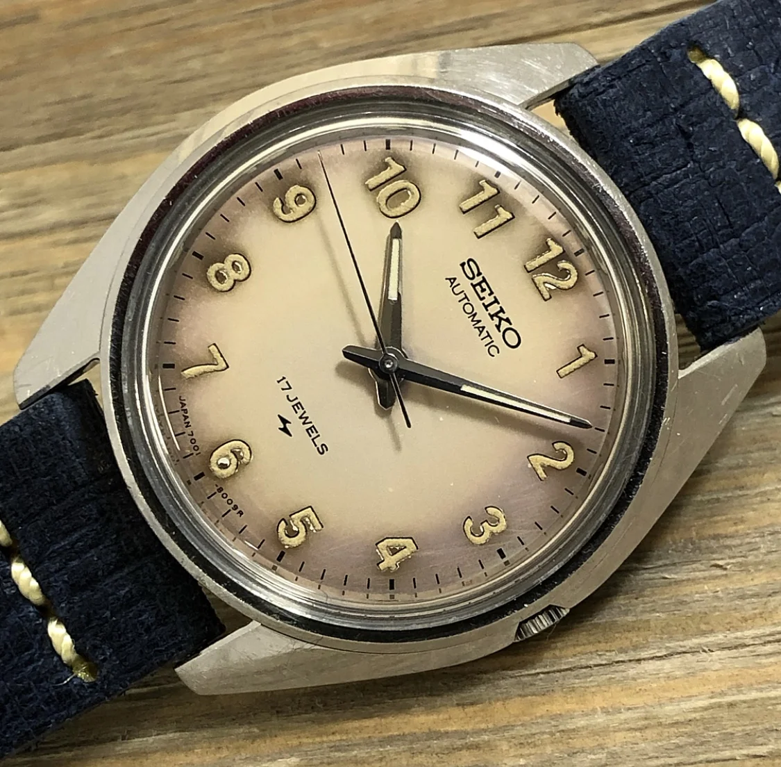 1970 Seiko 7001-8009 Automatic (Arabic)