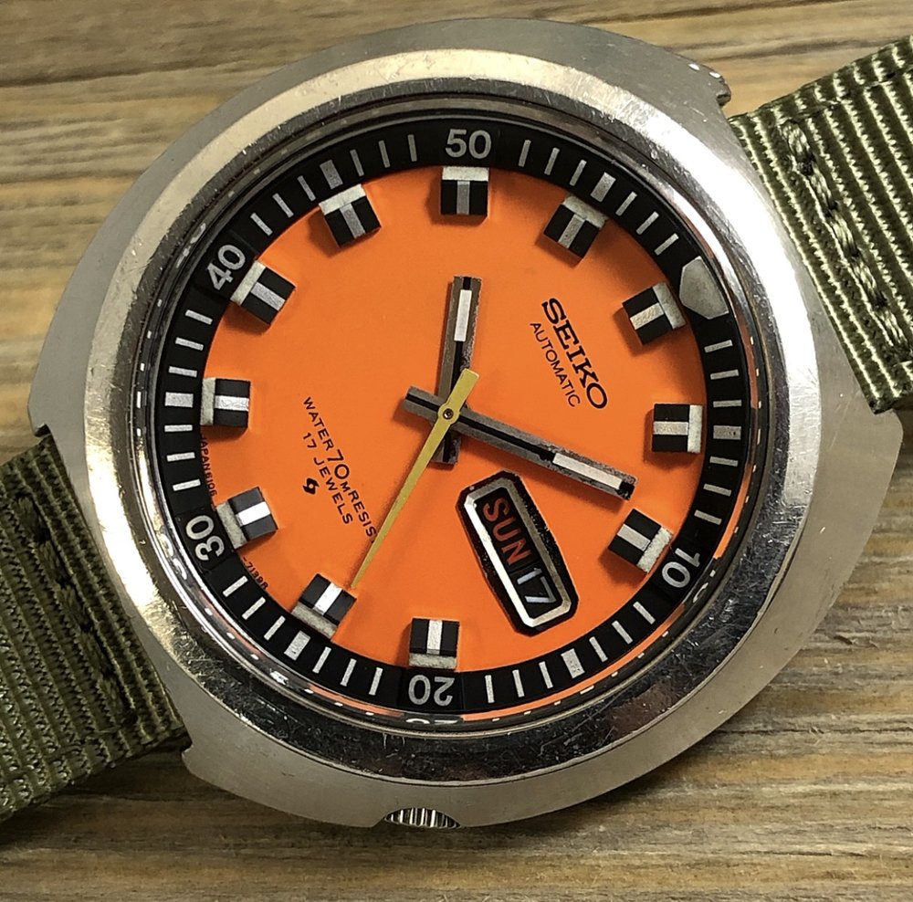 1970 Seiko 6106-7107 Automatic 70m Sport Diver