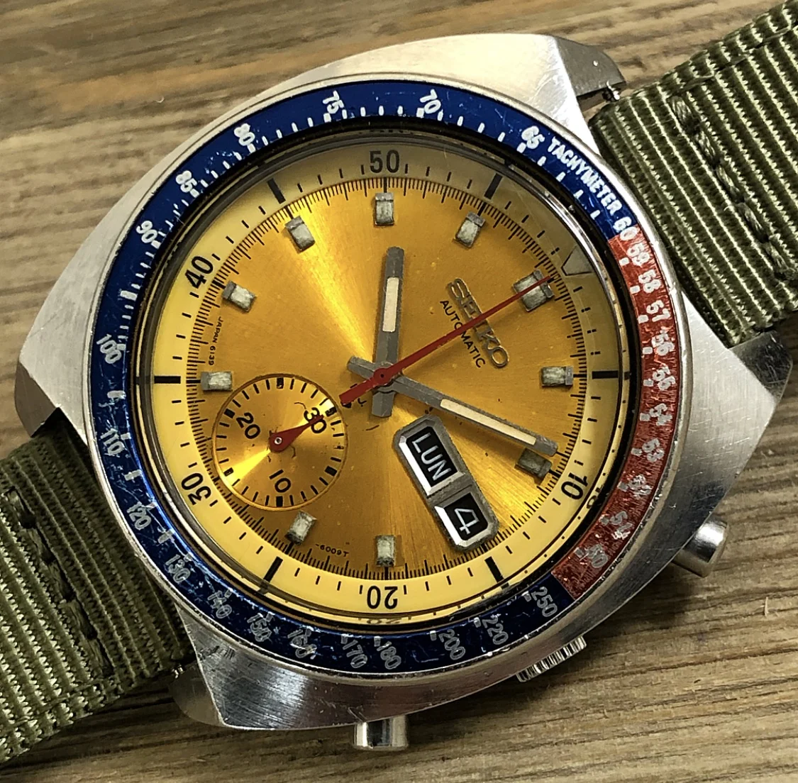 1976 Seiko 6139-6005 Automatic Chronograph “Pogue”