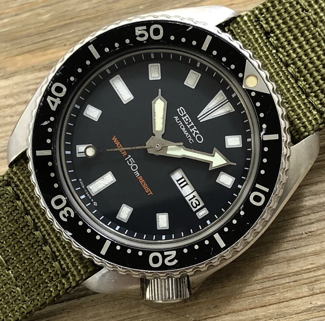 1987 Seiko 6309-7290 150m Automatic Diver “Slim Turtle”