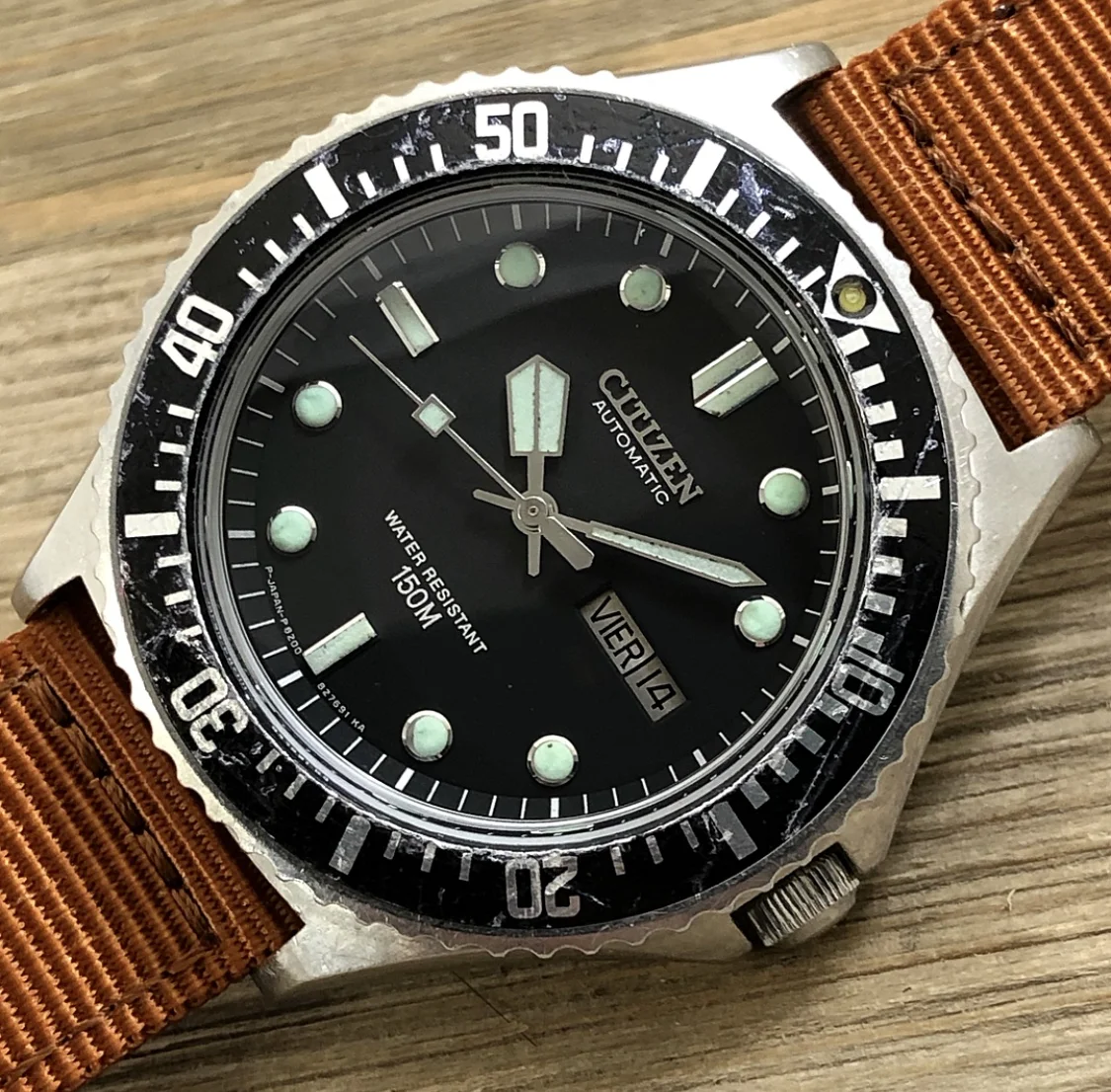 1980 Citizen 51-2273 150m Automatic Diver