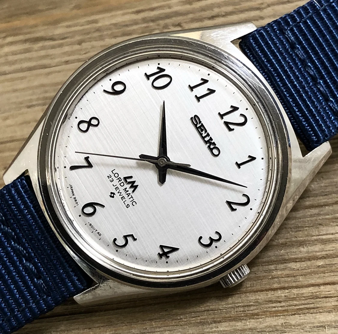 1969 Seiko 5601-9000 “Lord Matic” Automatic (Arabic)