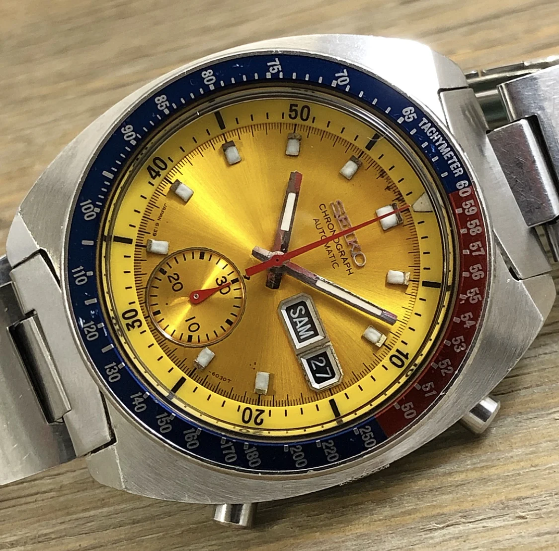 1972 Seiko 6139-6002 Automatic Chronograph “Pogue”